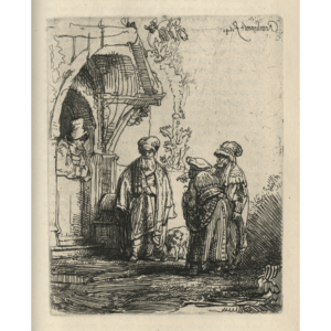 Jacob and Leban (Three Oriental Figures)