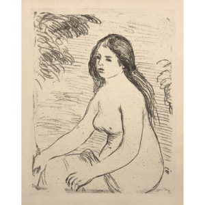 Femme Nue Assise