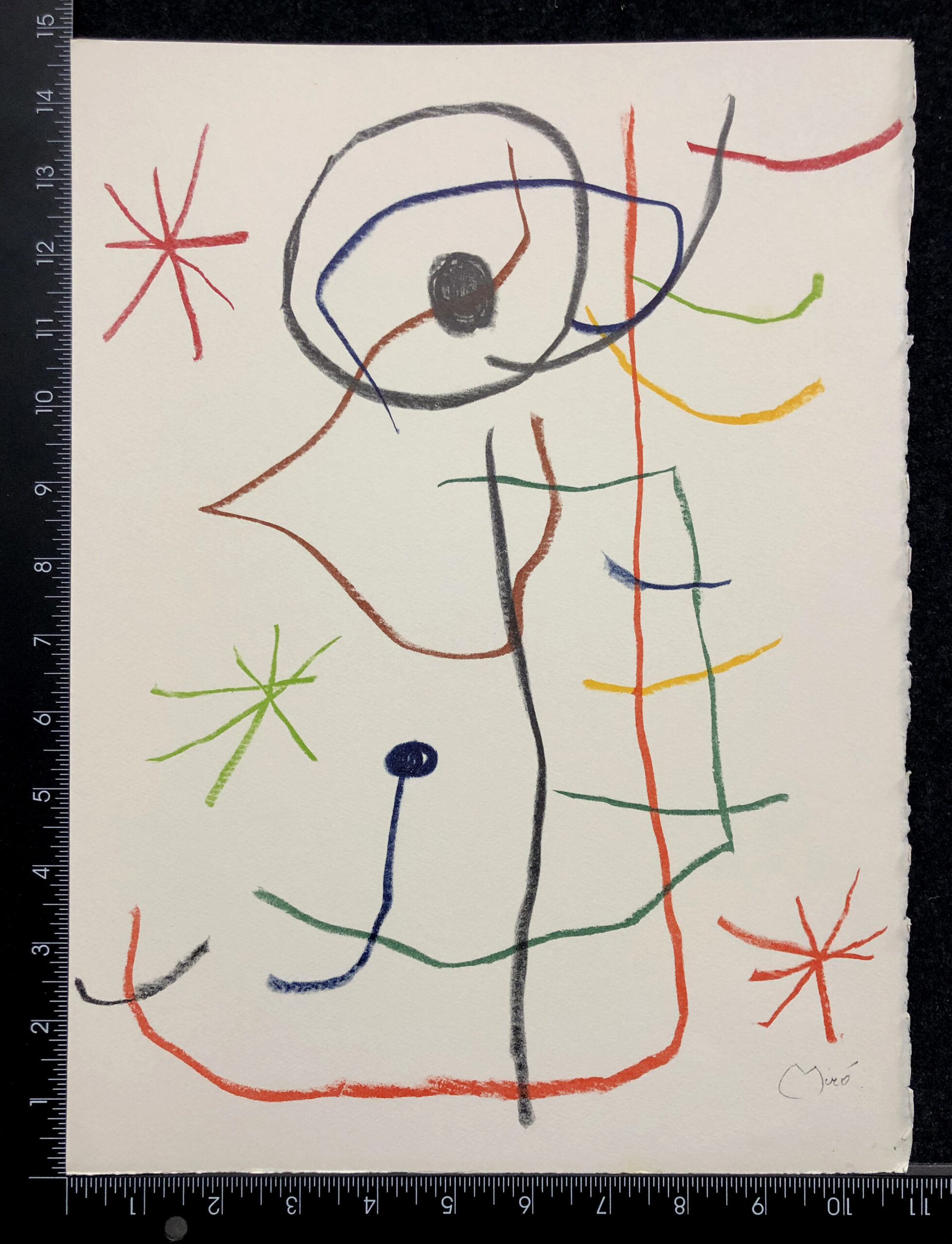 Miro - Composition for Warnod, 1964 (3)