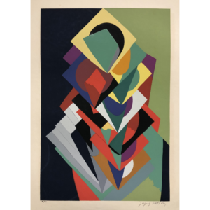 Petit Peinture Cubiste