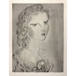 Jeune Fille a la Rose