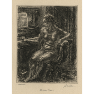 Nude at the Piano