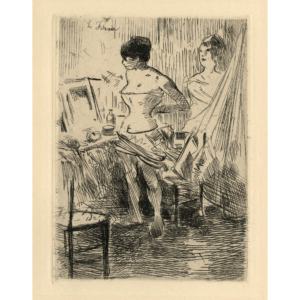 Danseuse dans la Loge