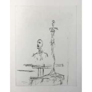 Deux Sculptures dans l'Atelier