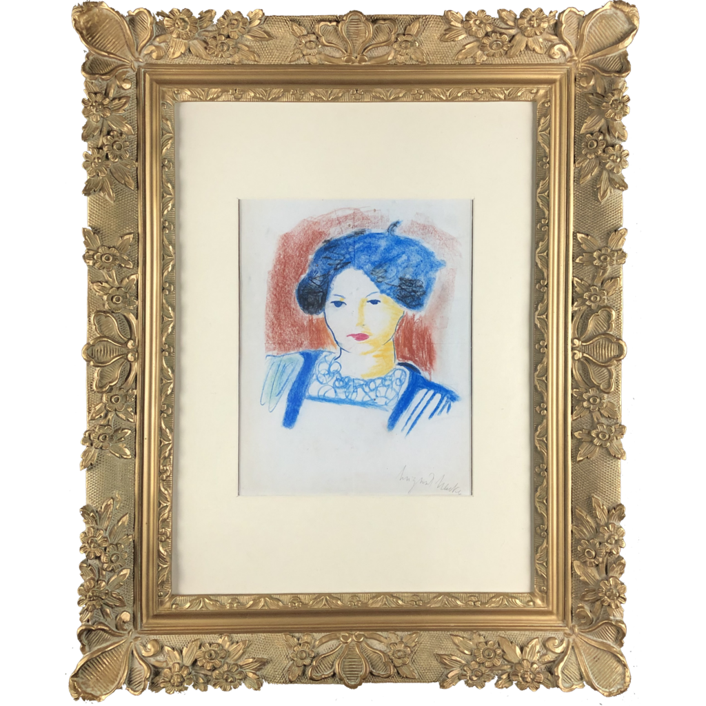 Portrait of Elisabeth Macke - The Rivolo Collection