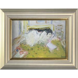 Femme au Tapis jaune