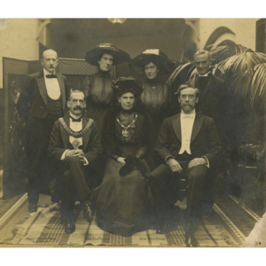 Admiral Robert Peary and Manchester (UK) Dignitaries