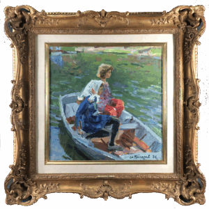 Two Girls a Rowboat