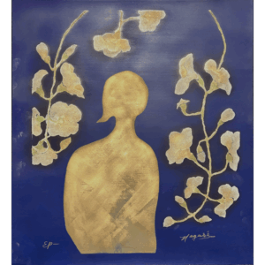 Morning Glory and Lady in Gold