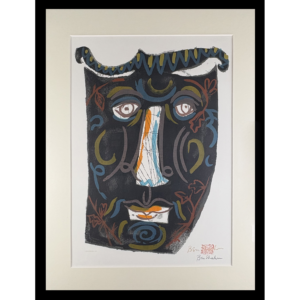 The Mask of the Woman with Comb