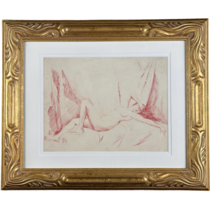 Nude on a Bed
