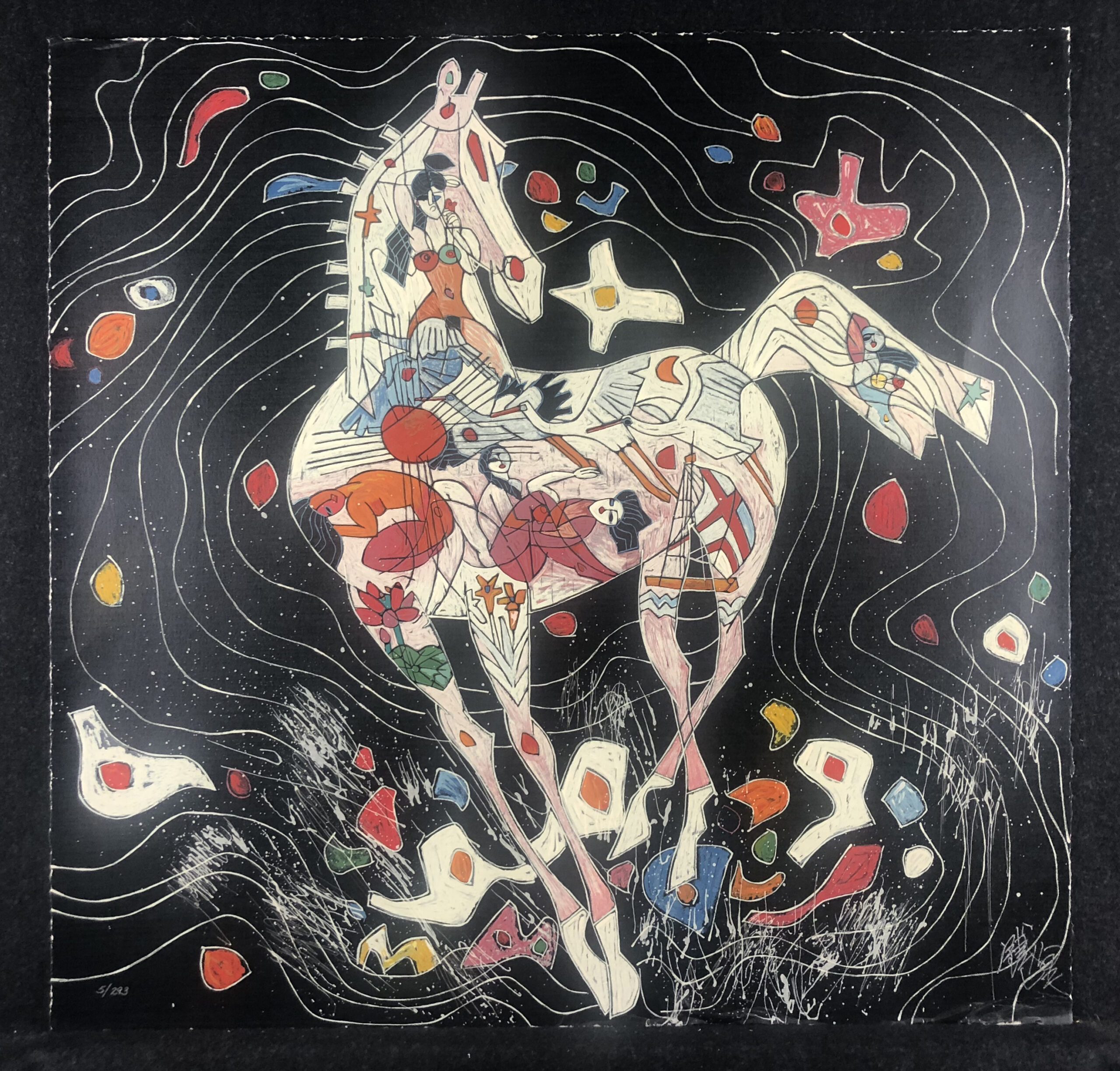 Jiang, Tiefeng - Little Horse II, 1989 (6)