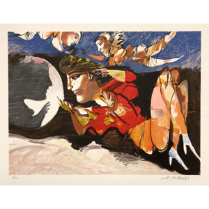 Femme et Anges (untitled)